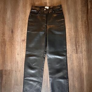 Wilfred OO faux leather pants.